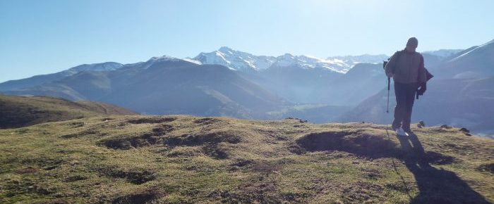 SOUM DE CAUBI à 829 mètres d’altitude, SOUM DE BASTA (855m), en boucle depuis Ayné, Hautes-Pyrénées.